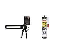 Pistola C-9 Profesional + Pattex No Mas Clavos Invisible, 1 x 310 g cartucho