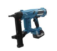 Pistola de clavos, Pistola De Clavos Acero Eléctrica DCCN40, For Carpintería, Clavadora Recargable For Puertas Y Ventanas, 20V/4Ah 100J(With 2pcs battery)