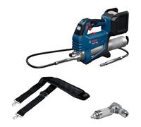 Bosch Pistola de engrasado a batería GFP 18V-10 – 18V System, 10.000 psi, 320 g/min, acoplador 90°