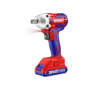 PISTOLA DE IMPACTO 1/2" 300NM EMTOP BATERÍA 20V - P20S - (CON VASOS 17-19-21; BAT X2, CARG, BOLSA)
