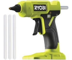 Pistola de pegamento caliente, 18V ONE+, tiempo de calentamiento de 3 minutos, cartuchos de pegamento de 12 mm, incluye 3 cartuchos de pegamento, modelo RGLU18-0