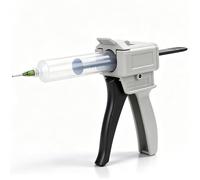Pistola de Pegamento Epoxi, 30ml Pistola Dispensadora de pegamento, 1k Tubo único Manual Pistola dispensador de encolar cartucho Epoxi Aplicador de pegamento Para presionar y apretar
