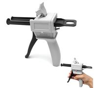 Pistola de pegamento epoxi de 50 ml mezclada con pegamento, distribuidor de pegamento 1:1/1:2, pistola de pegamento epoxi 2K, pistola de sellar, distribuidor para cartucho