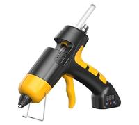 Pistola De Pegamento Fusión En Caliente, Batería Litio Inalámbrica 60w, Pantalla Digital, Temperatura Ajustable, Uso, Barra 7mm, Herramienta Reparación Unión Rápida Fiable(SET-1)