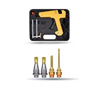 Pistola De Pegamento Fusión En Caliente Profesional 250W Con Kit Herramientas, Boquilla Cobre Puro, Temperatura Ajustable, Uso Alta Potencia, Barra 11mm Unión Rápida Fiable(SET-3)