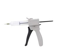 Pistola de pegamento, pistola de líquido individual Dispensador de 30 ml Pistola de pegamento Herramienta de mango de un solo tubo manual de plástico para presionar y exprimir