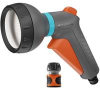 Pistola de riego GARDENA Classic con conexión Aquastop – Chorro ajustable