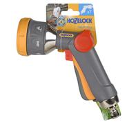 Hozelock Pistola de riego y limpieza Multi-Spray Gun Plus compacta multitarea bloqueable 6 patrones
