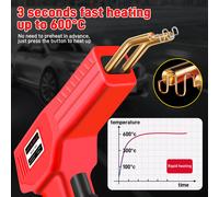 Pistola de Soldadura de Plástico con 200/400/800/1200 Clavos para Reparación de Parachoques de Coche, Kit de Herramientas de Garaje, Máquina de Soldadura de PVC EU with 400PCS