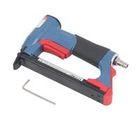 Pistola Grapadora Neumática FS8016, Grapadora Neumática Accionada por Aire de 1/4 Pulgadas a 5/8 Pulgadas, Grapadora de Tapicería con Capacidad de 140 Clavos Calibre 21 para