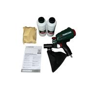 PISTOLA NEUMATICA DE CHORRO DE ARENA CON ACCESORIOS + 2 Kg DE ARENA PARA QUITAR OXIDO PINTURA DECAPAR PULIR ALEMAN