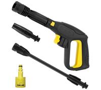 Pistola para Hidrolimpiadora Hierbla con Varilla Extensible, Reemplazo para Mango de Hidrolimpiadoras Eléctricas Karcher, Compatible con Karcher K2 K3 K4 K5 K6 K7, Sistema Quick Connect para Manguera