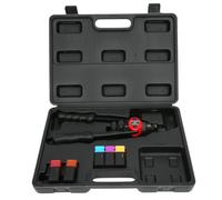 Pistola para tuercas ciegas fabricada en aleación de hierro, de 606 pulgadas, con estuche de plástico, funcionamiento manual, compatible con roscas de 6-32, 8-32, 10-24, 1/4-20 y 5/16-18