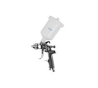 Cofan Pistola de pintura gravitatoria 09000902 - 600 cc, boquilla de acero, óptima atomización