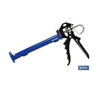 Cofan Pistola de Silicona Profesional | Pistola selladora de Aluminio | para Cartuchos de 310 ml