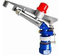 Pistola Pulverizadora De Agua De 2", Aspersor De Impacto De Gran Alcance (30-40 M), Cabezal De Aleación De Aluminio De Alta Resistencia, Riego De Largo Alcance para Cultivos Y Pastos,