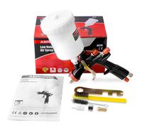 Pistola pulverizadora de aire AEROPRO R500 LVLP A610 Pistola de pintura automotriz para pintura de casa, automóviles, muebles, barniz y capa superior 1.3mm spray gun