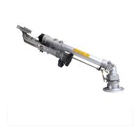 Pistola pulverizadora de riego, rotación multidireccional de 360°, elevación ajustable de 22°-44°, diseño de brazo basculante vertical para soluciones de riego de suelo de gran área