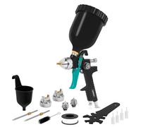 Pistola pulverizadora PRO - 600 ml - Diseño HVLP | Incl. 3 boquillas