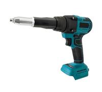 Pistola remachadora eléctrica de mano sin escobillas, herramientas eléctricas domésticas inalámbricas de 5,0mm, destornillador con luz LED(1PC 2.0Ah Battery)