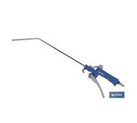 Pistola soplar plastico larga 330mm
