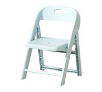Pitycbo Muebles de La Silla de La Silla de La Escuela para Niños Muebles de Aula Premium Asiento para Niños Plegable Ligero para El Aula Domiciliaria Al Aire, Azul, Individual