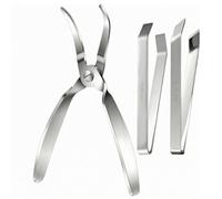 Pitycbo Pinza Quitahuesos de Acero para Cocina con Mango Ergonómico Alicate para Huesos y Pinza de Acero Inoxidable Multiusos Adecuada para Preparación de y Pescados