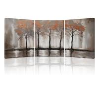 Piy Painting Set De 3 Natural Grande Impresiones sobre lienzo, Paisajes Árboles Laminas decorativas, Cuadros Decoracion Salon, Posters Para pared Sala Dormitorio Cocina Baño Pasillo 30x40 cm