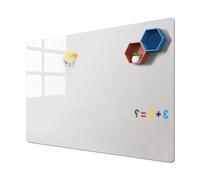 Pizarra blanca magnética, Papel de contacto magnético for pizarra blanca, autoadhesivo, borrado en seco, rollo pegatinas pared multicolor, varios tamaños, 0,6 mm(White,31.4x39.3in(80x100cm))