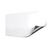 Pizarra blanca magnética, Papel tapiz magnético autoadhesivo de borrado en seco varios tamaños y colores(White,26.8x38.6in(68x98cm))