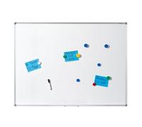 Pizarra blanca magnetica vantage profesional vitrificada marco alumini