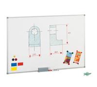 Pizarra blanca magnética lacada Faibo 60x90cm