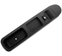 Pizgear Botón interruptor de ventanilla de coche Botón de consola del interruptor elevador control elevalunas eléctrico 4 pines lado pasajero delantero, para Peugeot 207, 3008, 5008