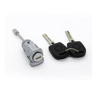 Pizgear Cilindro de cerradura de puerta del conductor Ringt izquierdo, for Seat, Cordoba Ibiza III 6L3837167B 6L3837168B 2002-2008 Cerradura de puerta automotriz(LEFT2 x Key)