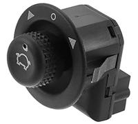 Pizgear Interruptor de espejo lateral de coche Interruptor de control del espejo eléctrico coche 93BG-17B676-BA, para Ford, para Fiesta 78-80