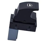 Pizgear Llave de control de lunas de coche Interruptor de control elevalunas eléctrico, para Skoda Octavia, Fabia, Superb, Roomster, botón elevador lado del pasajero