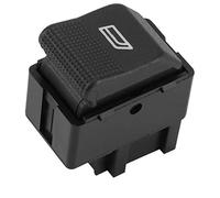 Pizgear Llave de control de lunas de coche Interruptor de elevalunas eléctrico, control maestro un solo botón delantero derecho del pasajero, para 6X0959855B