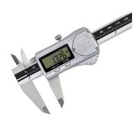 PJDDP Calibre Digital Impermeable IP67 con Pantalla LCD,Pie de Rey Digital de Acero Inoxidable,Profesional Micrómetro Vernier Caliper para Medicion Externas,Internas,Profundidad y Paso,300mm/12"