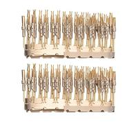 Pjeghbvop 50/100 terminales hembra de 1 mm para tubos digitales IN12 IN18 QS30-1 QS27-1 YS27-3 ZM1040 Z510M accesorios de tubos digitales comando hembra con baja resistencia