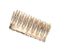 Pjeghbvop 50/100 terminales hembra de 1 mm para tubos digitales IN12 IN18 QS30-1 QS27-1 YS27-3 ZM1040 Z510M accesorios de tubos digitales comando hembra con baja resistencia