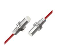 PJKTBEYI Sensor de proximidad cilíndrico inductivo Empotrado IP68 M12 1 mm NPN NA(2 Wire NO DC,150degrees)