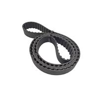 PJLANG Correa dentada Industrial 3M x 91T, correa de torno de 5-90mm de ancho, goma síncrona de 3 módulos, 91 dientes, 3x91(Width 75mm)