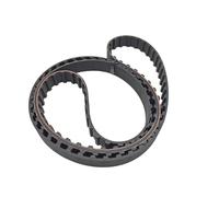PJLANG Correa dentada Industrial 4M x 125T 4x125 10-120mm de ancho correa torno 4 módulos goma síncrona 125 dientes(Width 80mm)