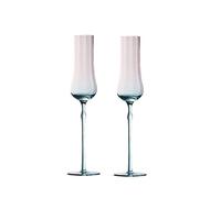 PK6ZKRkAV vasos de vidrio Copas de champán altas cristal, 2 piezas copas con una capacidad 5,41 oz for cumpleaños, compromisos y bodas