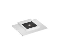 Pla Bianca - Aplique de pared LED de 35 W con interruptor CCT, 2700 K/3200 K/4000 K, aluminio, luz de pared ascendente - Beneito & Faure