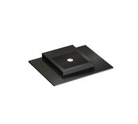 Pla Nera - Aplique de pared LED de 35 W con interruptor CCT, 2700 K/3200 K/4000 K, aluminio, luz de pared ascendente - Beneito & Faure