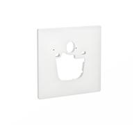 Placa adaptadora LAUFEN Cleanet para ducha WC sin marco, montada en la pared, H8946900000001