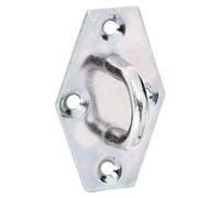 Placa con ojal (An x L: 41 x 64 mm, Distancia desde mandril hasta placa: 23 mm)