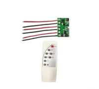 Placa controladora solar de luz de calle 6.4V-12V con control remoto - Módulo de controlador LED para reparación de lámparas de jardín, circuito de sensor de luz de encendido/apagado automático