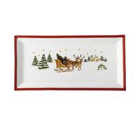 Placa cuadrada 36 cm Happy Wintertime 36 x 18 cm